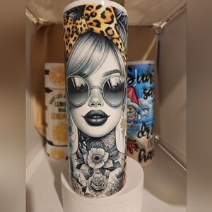 Handcrafted 20 oz tumbler